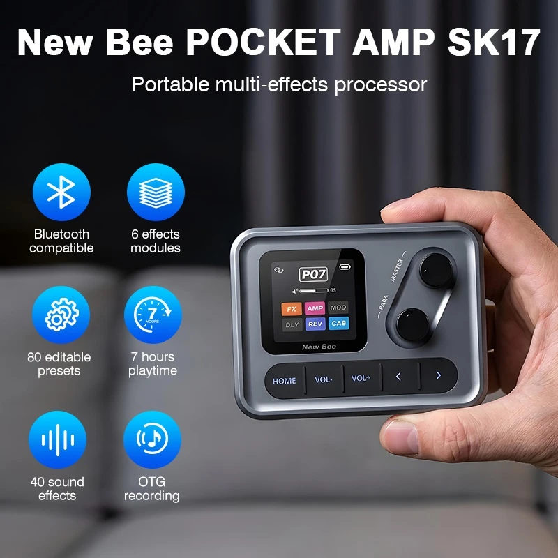 Yangi Bee SK17 Guitar Multi Effects Pedali